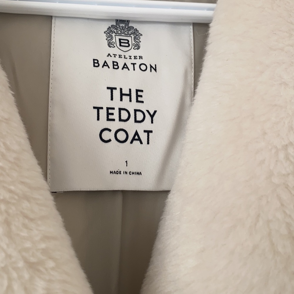 Aritzia Teddy Coat Short - Picture 6 of 6